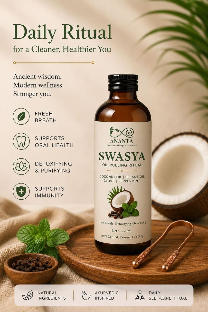 Natural oral care tools and botanicals